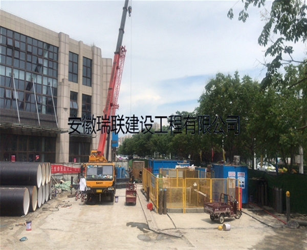 巢湖三水厂（DN1000钢管长距离顶进400米）